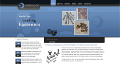 Desktop Screenshot of damodarbolts.com
